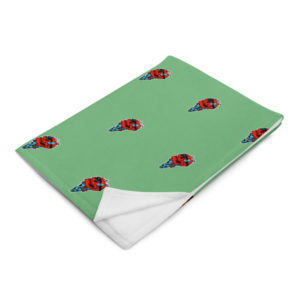 Morgan 430 Eye Scream Throw Blanket